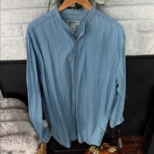 Eddie Bauer Denim Button Down Shirt